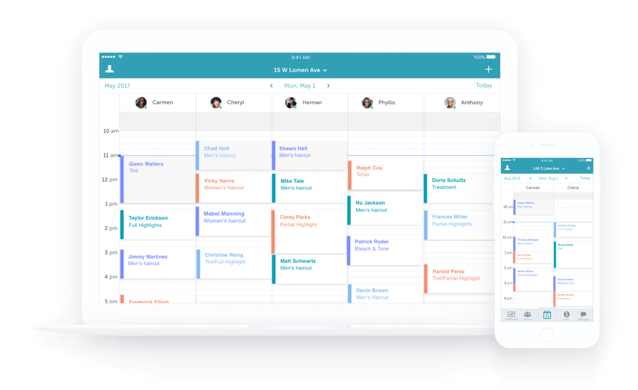 MyTime calendar UI