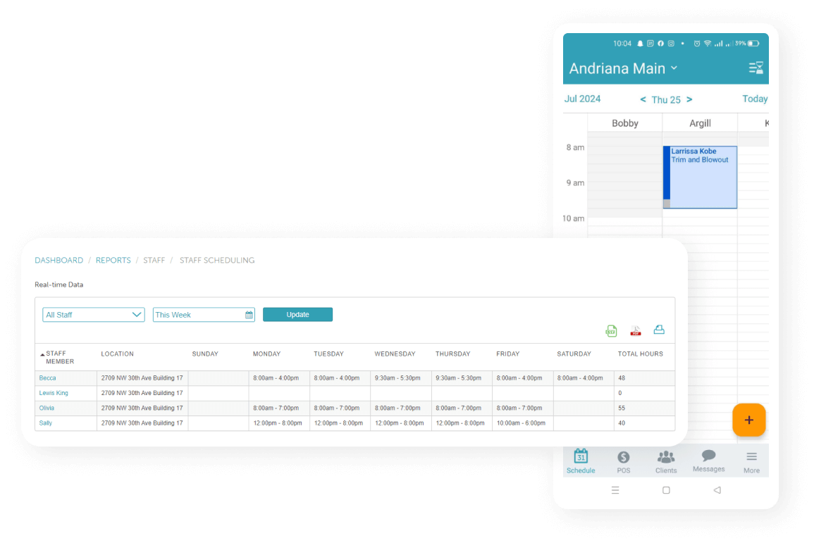 Effortlessly Manage Staff Schedules
