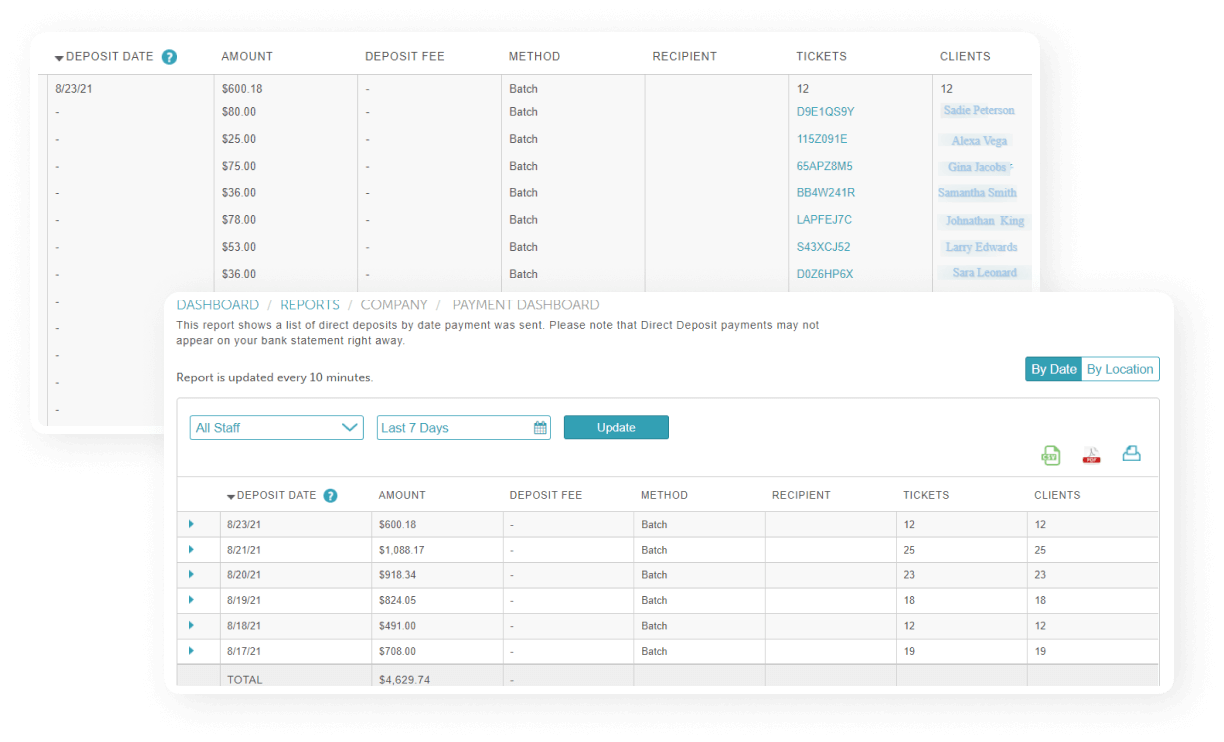 Unified Listing Dashboard
