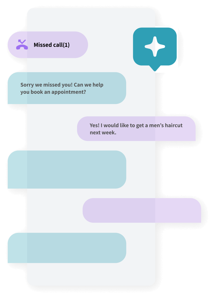 Programación de mensajes de texto con IA con MyTime