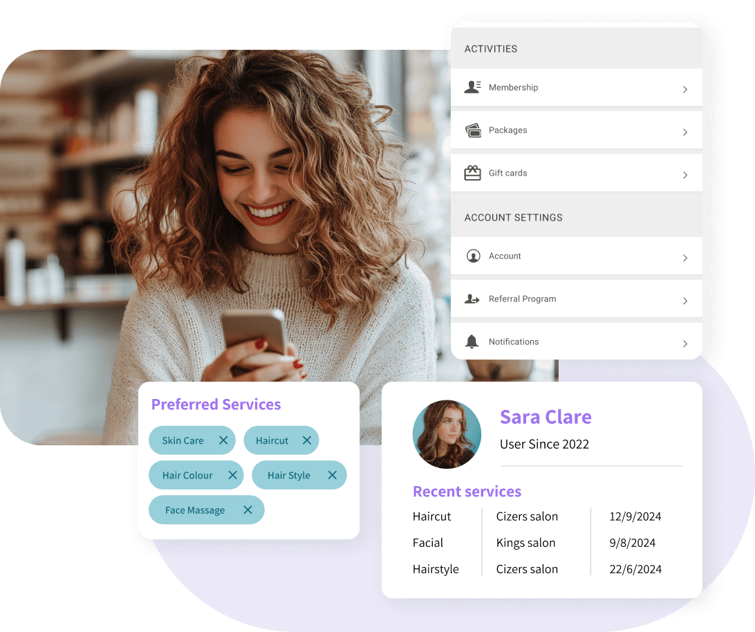 004 manage service offerings, staff, and more from the branded guest app