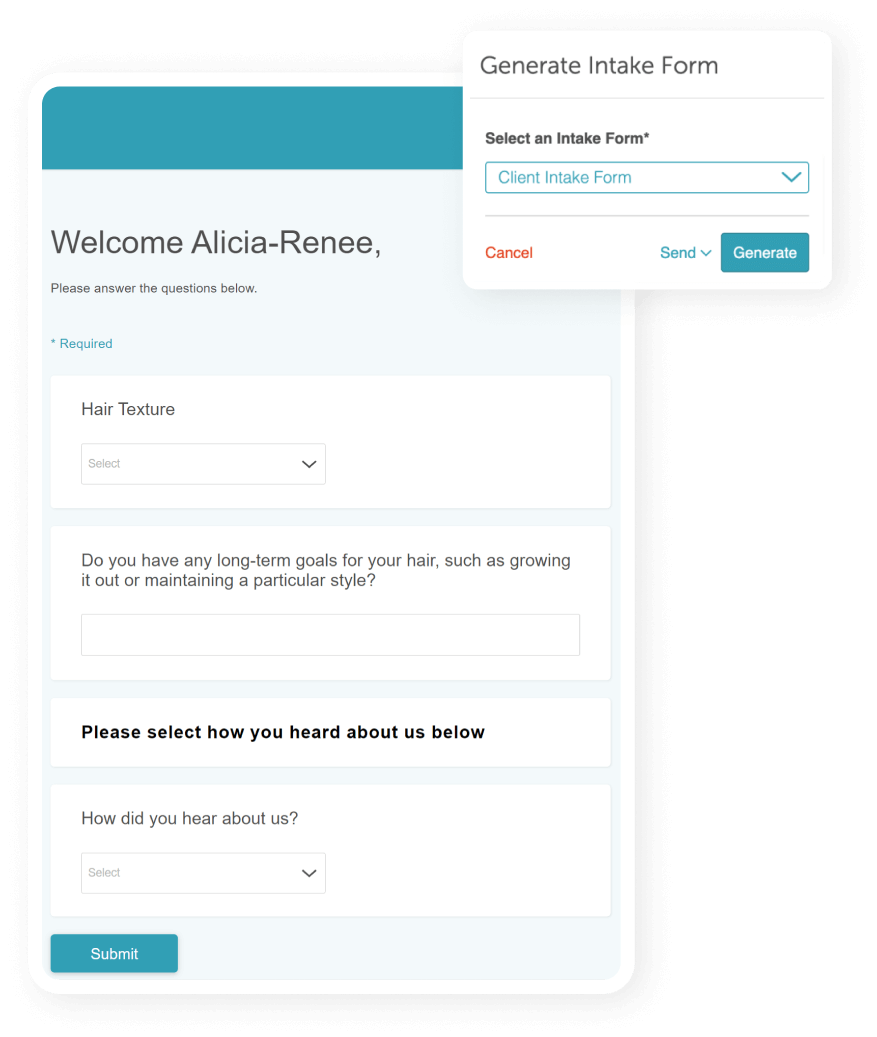 flexible intake forms