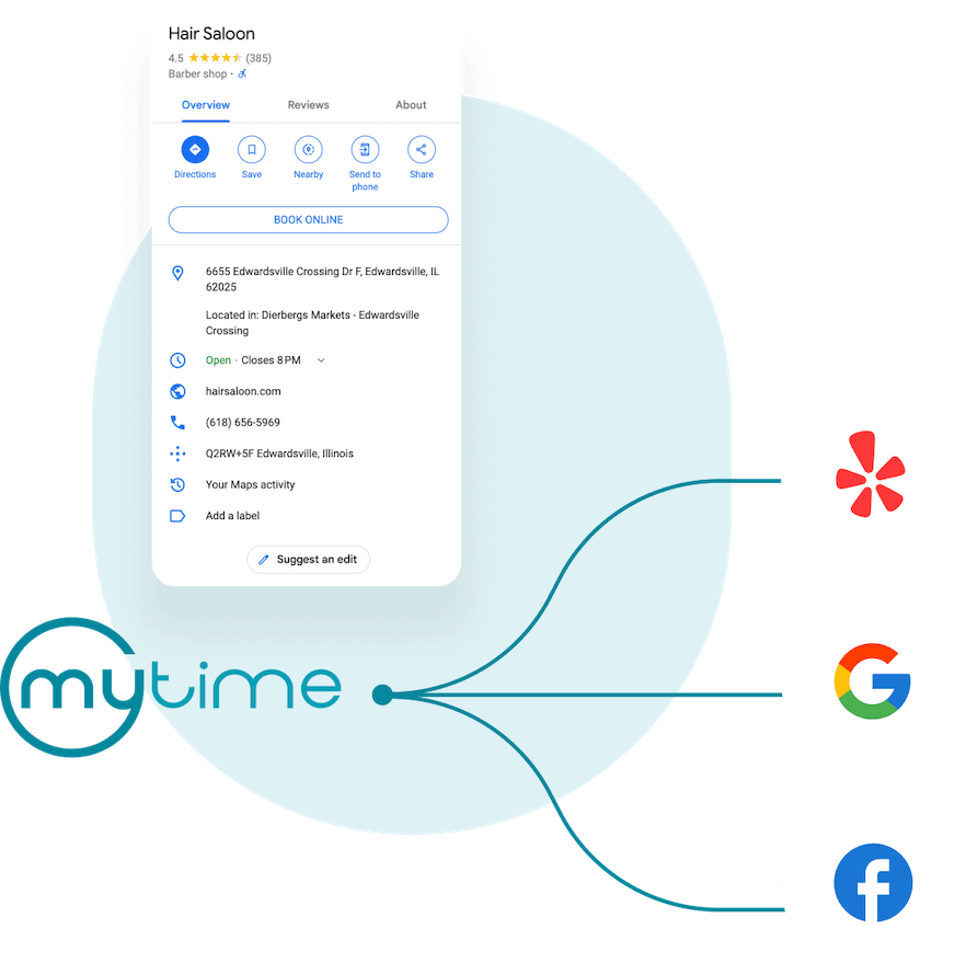 listing-management-03 push business information to connected platforms such as yelp, Google, and Facebook