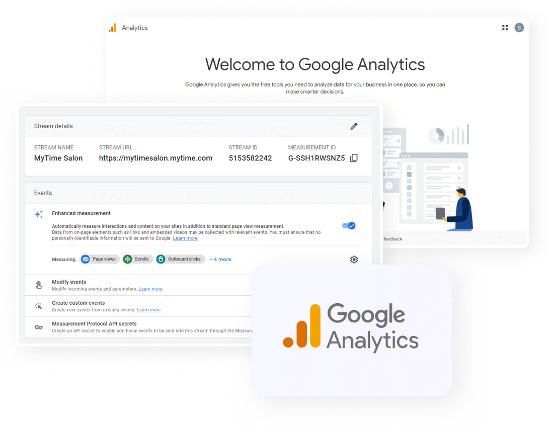 Google Analytics connection