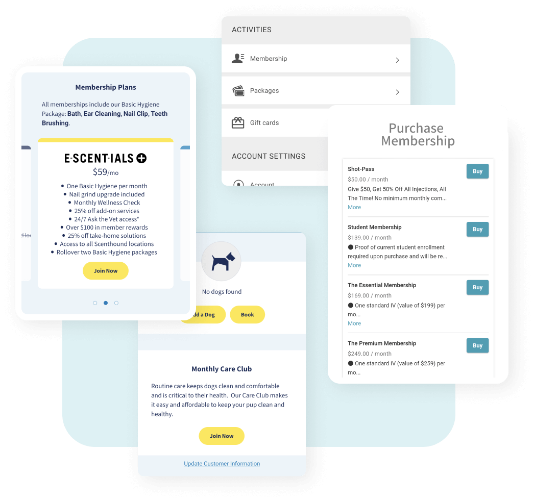 memberships-002 configurable membership offerings