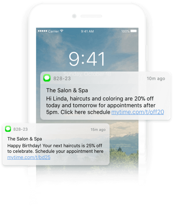 SMS text reminders