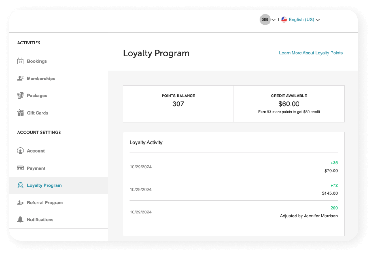 Loyalty Program