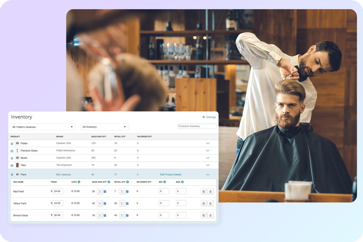 Efficient Inventory Management: How to Keep Your Barbershop Franchise Stocked and Organized With MyTime