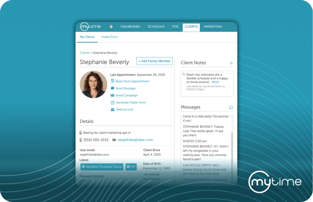 Unify Every Client Interaction with Global Profiles from MyTime