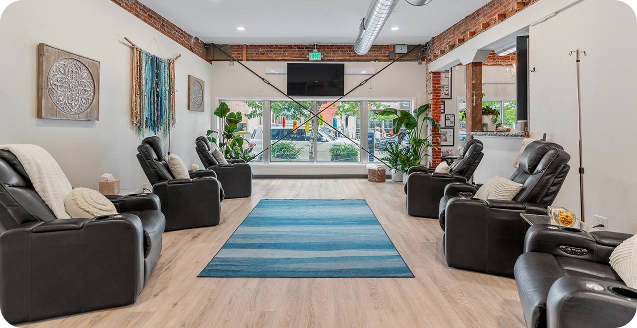 Hydrate IV Bar treatment lounge interior